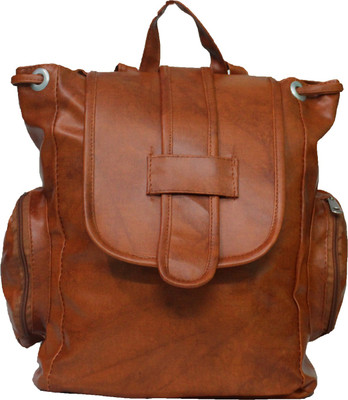 

alice bkp72 5 L Backpack(Orange), Tan
