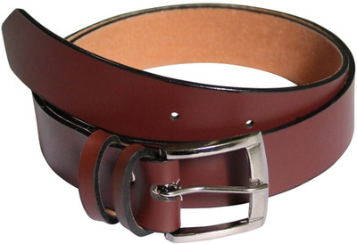 

HD Men Formal Brown Fabric Reversible Belt