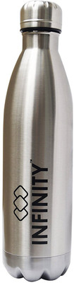 Infinity vaccum bottle 750 ml Flask(Pack of 1, Silver, Steel)