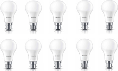 

Philips 12 W Standard B22 LED Bulb(White, Pack of 10)