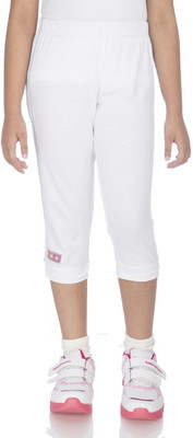 

Ocean Race Capri For Girls Solid Cotton(White