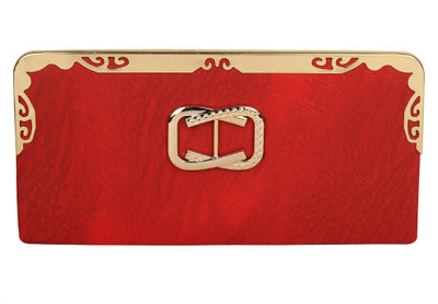 

Savitri Arts Casual Red Clutch