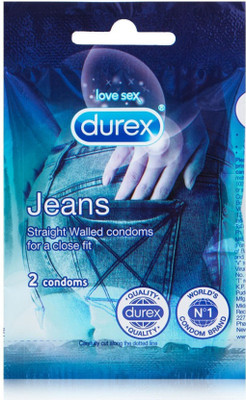 Durex Jeans Condom Condom(Set of 10, 2S) available at flipkart for Rs.236