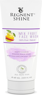 

Regnent Shine Mix Fruit Face Wash (100% Pure & Natural) Face Wash(60 ml)