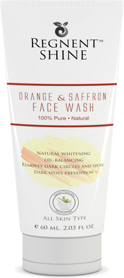 

Regnent Shine Orange & Saffron Face Wash (100% Pure & Natural) Face Wash(60 ml)