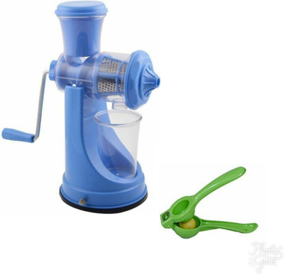 Able ABLE-JC012 Plastic Hand Juicer(Multicolor Pack of 2)