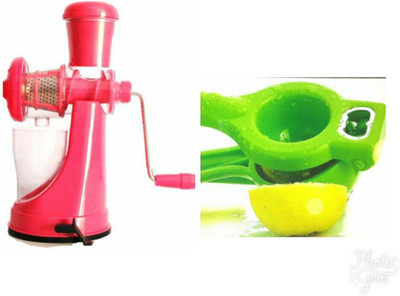 

Able ABLE-JC032 Plastic Hand Juicer(Multicolor Pack of 2)