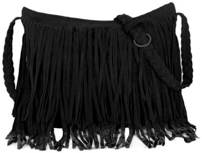 

Tanned Sling Bag(Black)