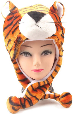 ZACHARIAS Plush Animal Cap(Multicolor, Pack of 1)
