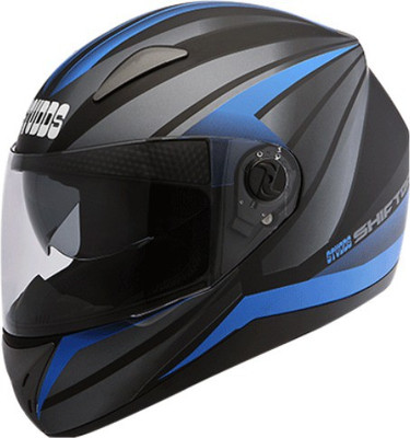 

Studds SHIFTER D2 DECOR Motorbike Helmet(D2 MATT BLACK N10 BLUE