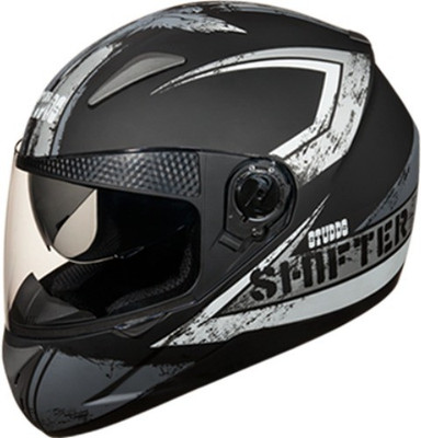 

Studds SHIFTER D1 DECOR Motorbike Helmet(D1 MATT BLACK N4 GREY
