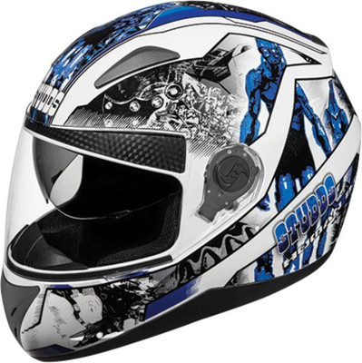 

Studds SHIFTER D7 DECOR Motorbike Helmet(D7 WHITE N1 BLUE