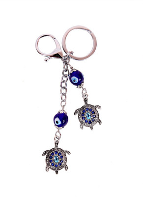

Alexus Stylish Locking Key Chain(Blue)