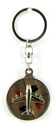 

Alexus Aeroplane Key Chain(Silver)