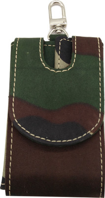 

Essart Faux Leather Fold-able Locking Key Chain - 418-MP-Green Key Chain