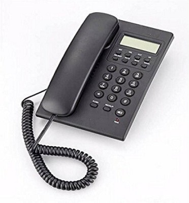 

A Connect Z BT-M18 Corded Landline Phone(Black & White)