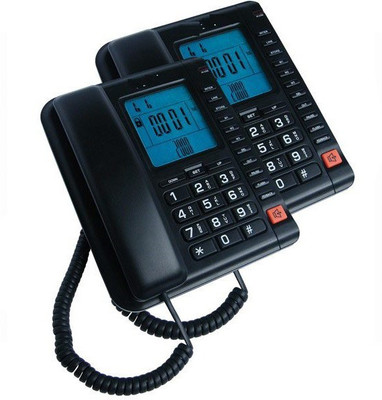 

A Connect Z BT-M78 Corded Landline Phone(Black & White)