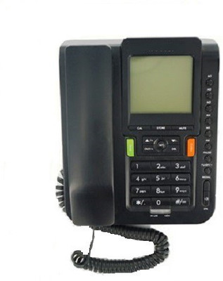 

A Connect Z BT-M71 Corded Landline Phone(Black & White)