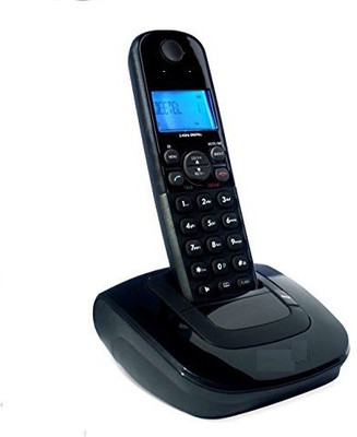

A Connect Z BT-X66 Cordless Landline Phone(Black & White)