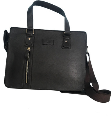 Strutt 15 inch Laptop Messenger Bag(Black)