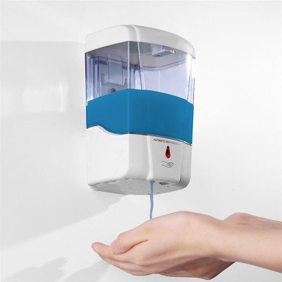 

Wishpool Automatic Bathroom Liquid Soap 700 ml Sensor Equiped Soap Dispenser(White)