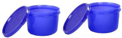

Huskey Carry323 2 Containers Lunch Box(400 ml), Blue