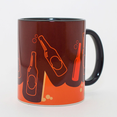 

MadCap Limited Edition Designer - Obsession Ceramic Mug(350 ml), Multicolor