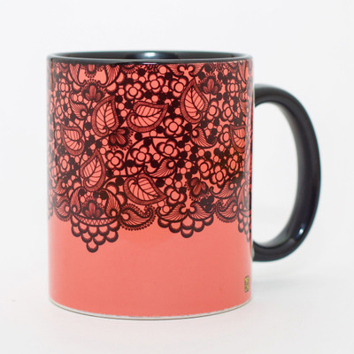 

MadCap Designer - Glamorous Ceramic Mug(350 ml), Multicolor