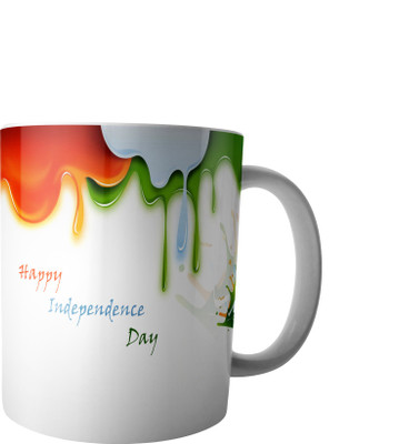 

RD Creations Specially Designed Coffee mug on the occasion on National festival Independence Day 15081947ID233 Ceramic Mug(300 ml), Multicolor