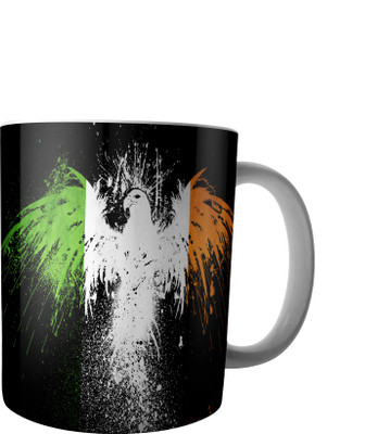 

RD Creations Specially Designed Coffee mug on the occasion on National festival Independence Day 15081947ID253 Ceramic Mug(300 ml), Multicolor