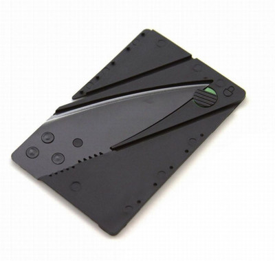 

eShop24x7 Credit Card Shape Folding Safety Pocket Utility Knife(Black)