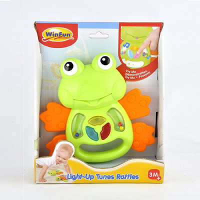 

Winfun LIGHTUP TUNES RATTLES TURTLE 0606(Multicolor)