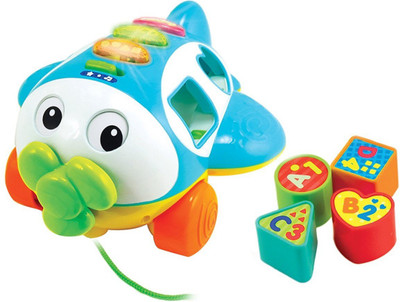 

Winfun Sort n Learn Pull Along Plane 1505(Multicolor)