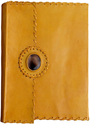 

Ehandcrafts A5 Diary(handcrafted giftset, Yellow)