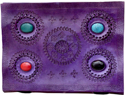 

Ehandcrafts A5 Diary(handcrafted giftset, Blue)