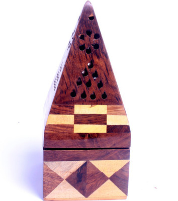 

aslamnsons ANS0044 Decorative Showpiece - 9 cm(Wooden, Brown)