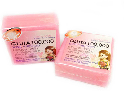

Gluta 100000mg Super Whitening Soap (2 pcs.)(70 g, Pack of 2)