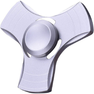 

sprotech Metal UFO-Tri Spinner With High Spin Speed/Time Fidget Spinner(Silver)