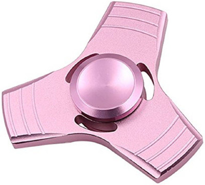 sprotech UFO Tri-Spinner Metal high Quality Fidget Spinner(Pink)