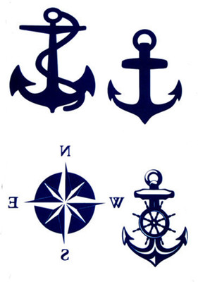 

Savii Arm Hand Wrist Tattoo(Anchor)