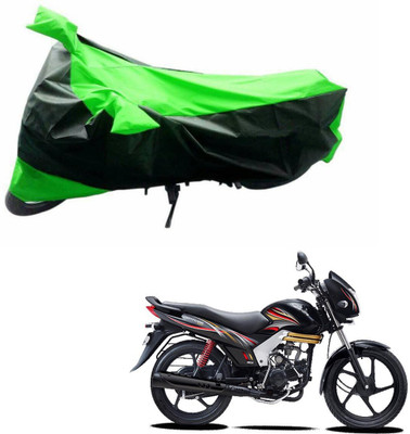 BRPEARl Two Wheeler Cover for Mahindra(Centuro, Black, Green)