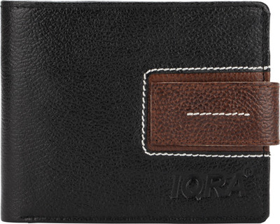 

Ananya Men Black Genuine Leather Wallet(3 Card Slots), Black-802