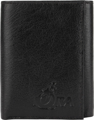 

Ananya Men Black Genuine Leather Wallet(11 Card Slots), Black-7631