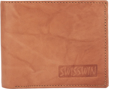 

Ananya Men Tan Genuine Leather Wallet(16 Card Slots), Tan-024