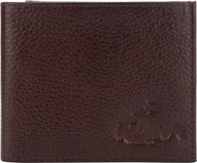 Ananya Men Brown Genuine Leather Wallet(25 Card Slots), Brown-7637