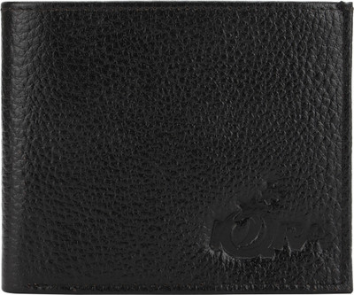 

Ananya Men Black Genuine Leather Wallet(25 Card Slots), Black-7637