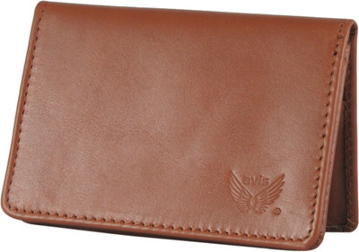 

Avis Men Tan Genuine Leather Card Holder(3 Card Slots)
