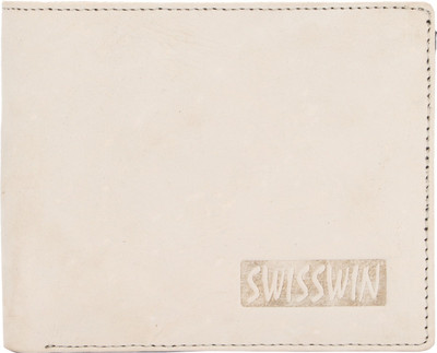 

Ananya Men White Genuine Leather Wallet(3 Card Slots), White-188