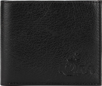 

Ananya Men Black Genuine Leather Wallet(9 Card Slots), Black-1601