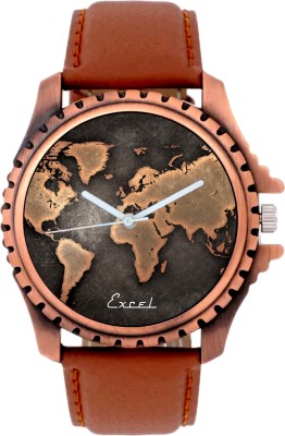 EXCEL Map Brown Watch  - For Boys   Watches  (Excel)